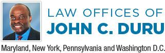 John C. Duru, Personal Injury attorney in Washington, D.C.